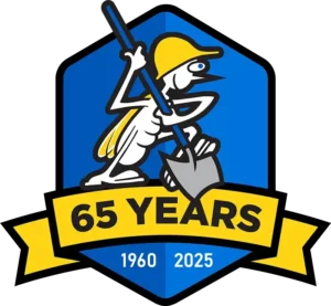 Elder 65 Years logo